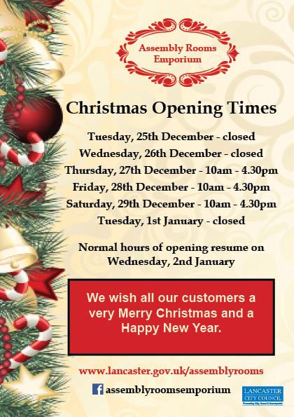Christmas Opening 2018